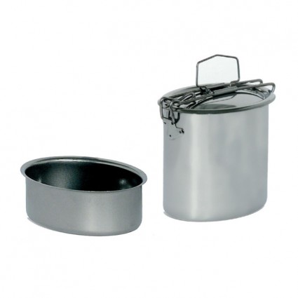Portavivande inox ovale Beaver Brand 13x10 