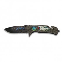 Coltello pieghevole Albainox Soccorritore EMS - 18133-A