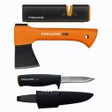 Fiskars Fireplace Set 4 in 1 - Kit accendi fuoco 